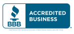 The official logo of the Better Business Bureau Accredited Business
